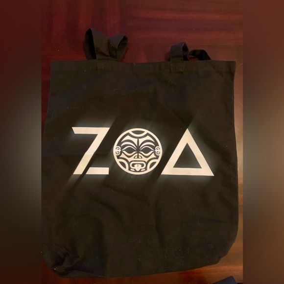 SDCC 2022 Black Adam Promo swag ZOA energy drink  Tote Bag - Picture 1 of 4